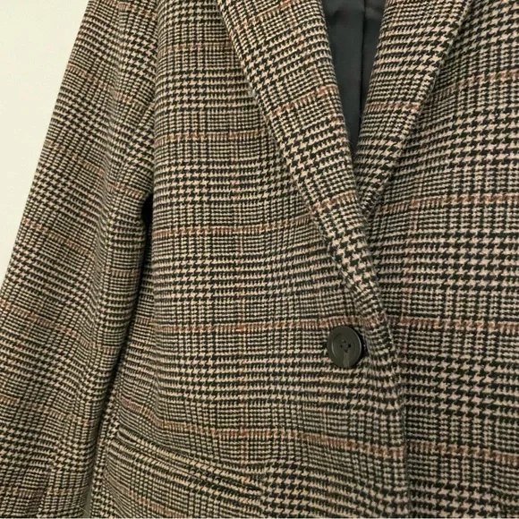 Abercrombie wool blend blazer coat - Picture 8 of 11